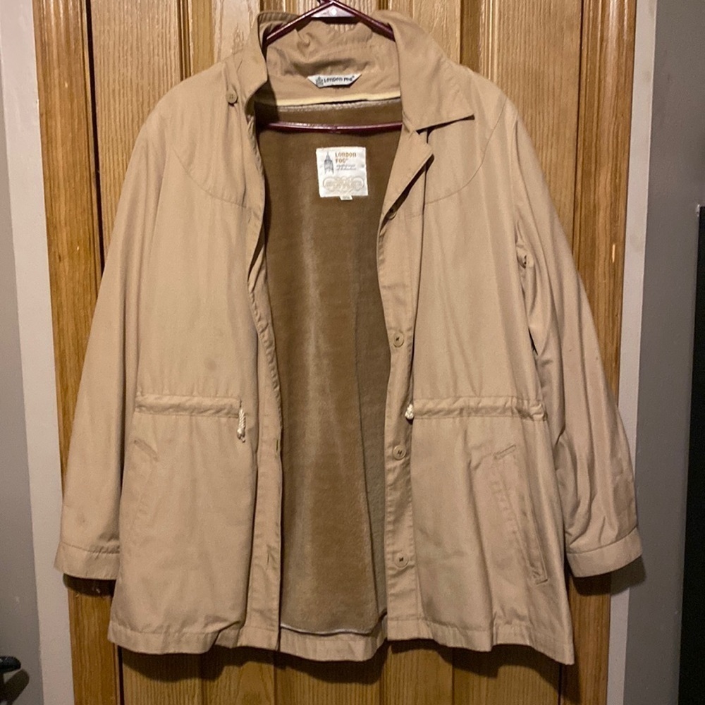 London fog trench coat - Picture 1 of 5